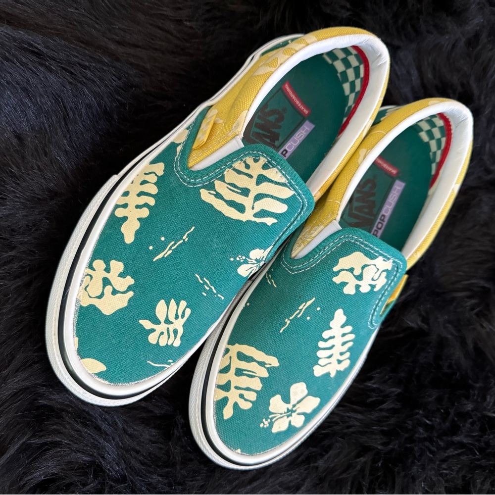 Hawaiian Print Vans